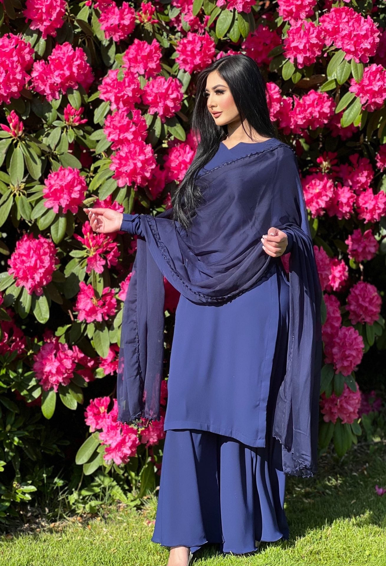 izzza 3pc georgette-PRE ORDER DELIVERY 6 WKS