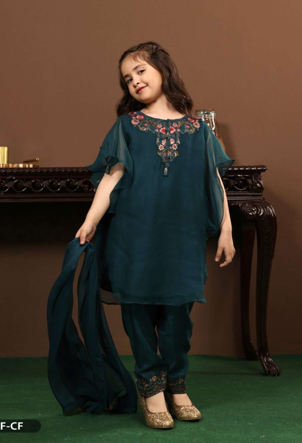 Wedding Sha Posh Party Wear Dresses Embroidered Suit Sha Posh