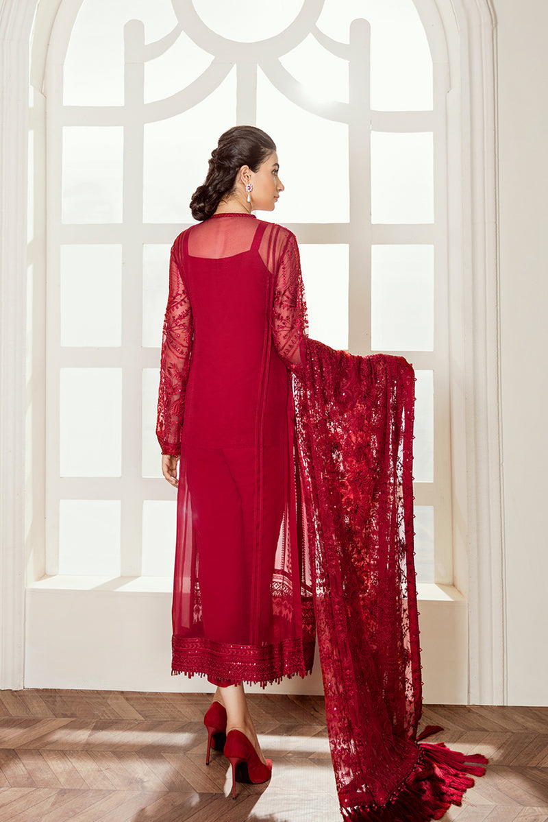 EMBROIDERED CHIFFON UF-37