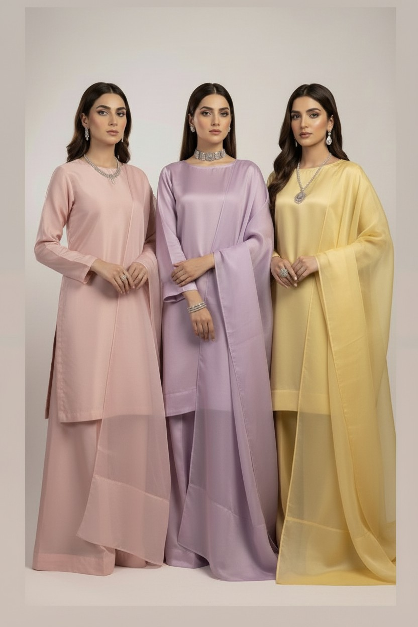 LEMON 3PC SILK - 3 WEEKS DELIVERY