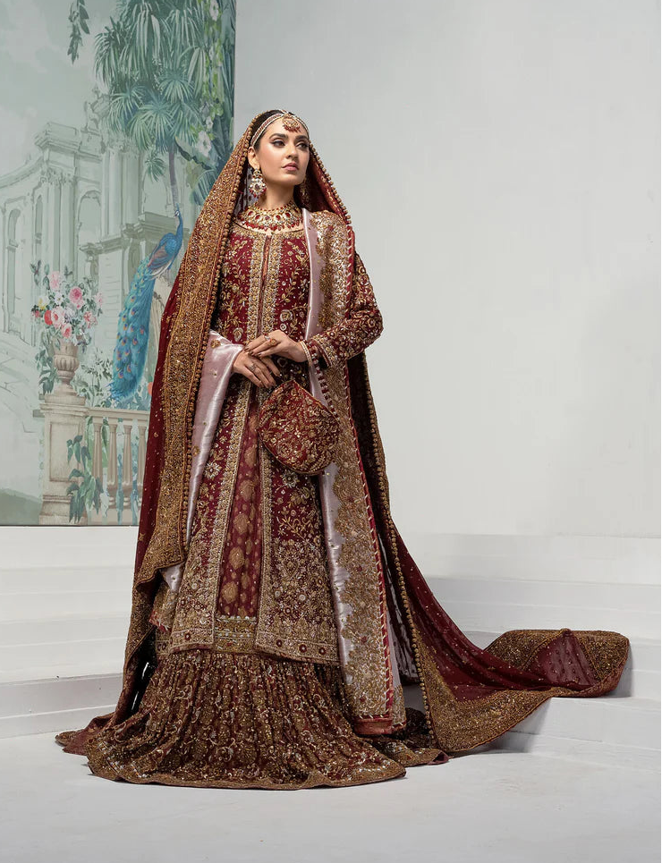 LUXURY BRIDAL 5PC FARSHI LENGAH