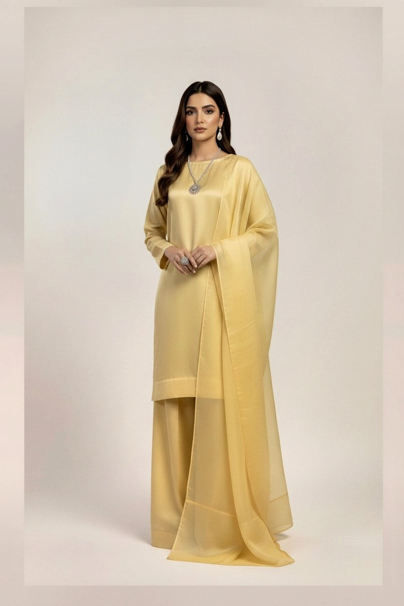 LEMON 3PC SILK - 3 WEEKS DELIVERY