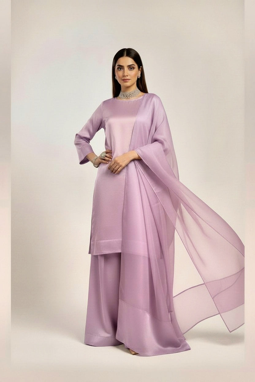 LILAC 3PC SILK - 3 WEEKS DELIVERY