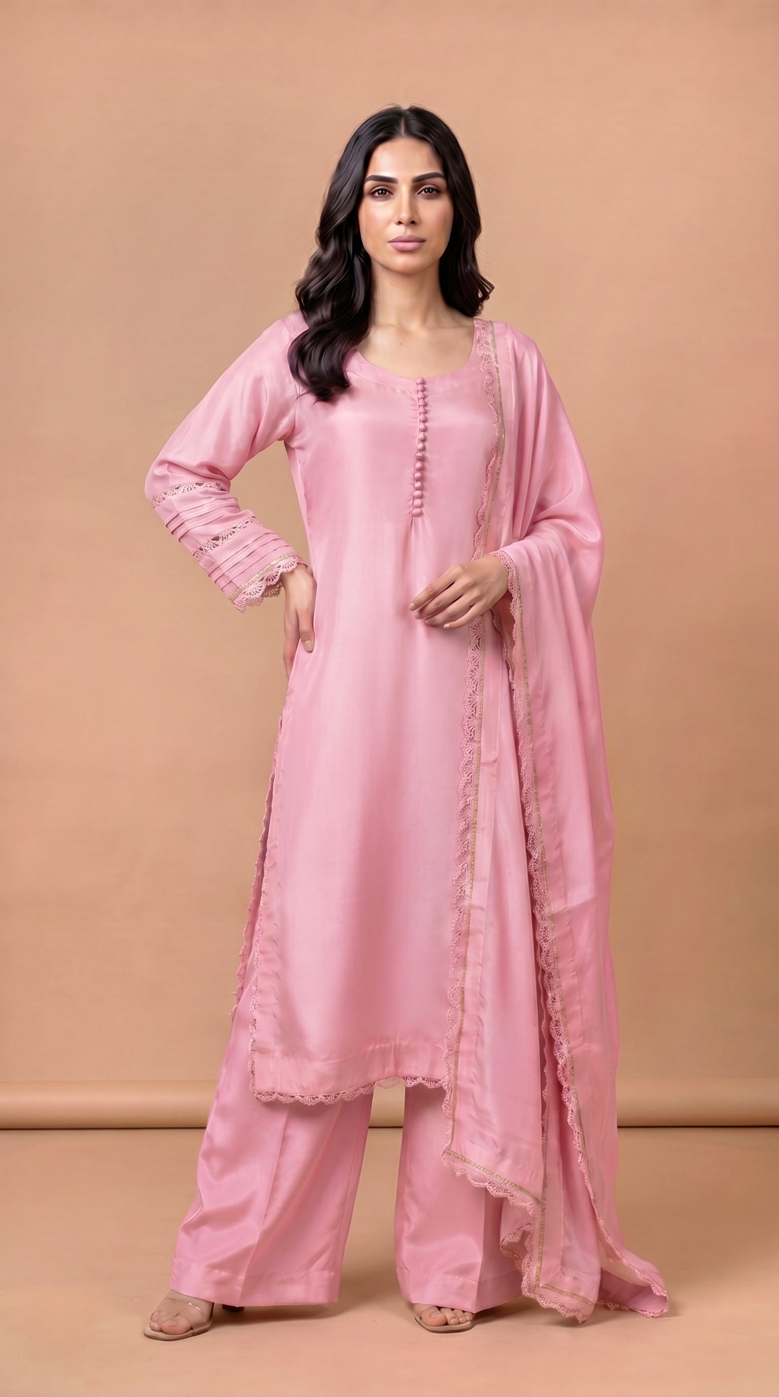 PINK BLUSH 3PC - 3/4 WEEKS DELIVERY