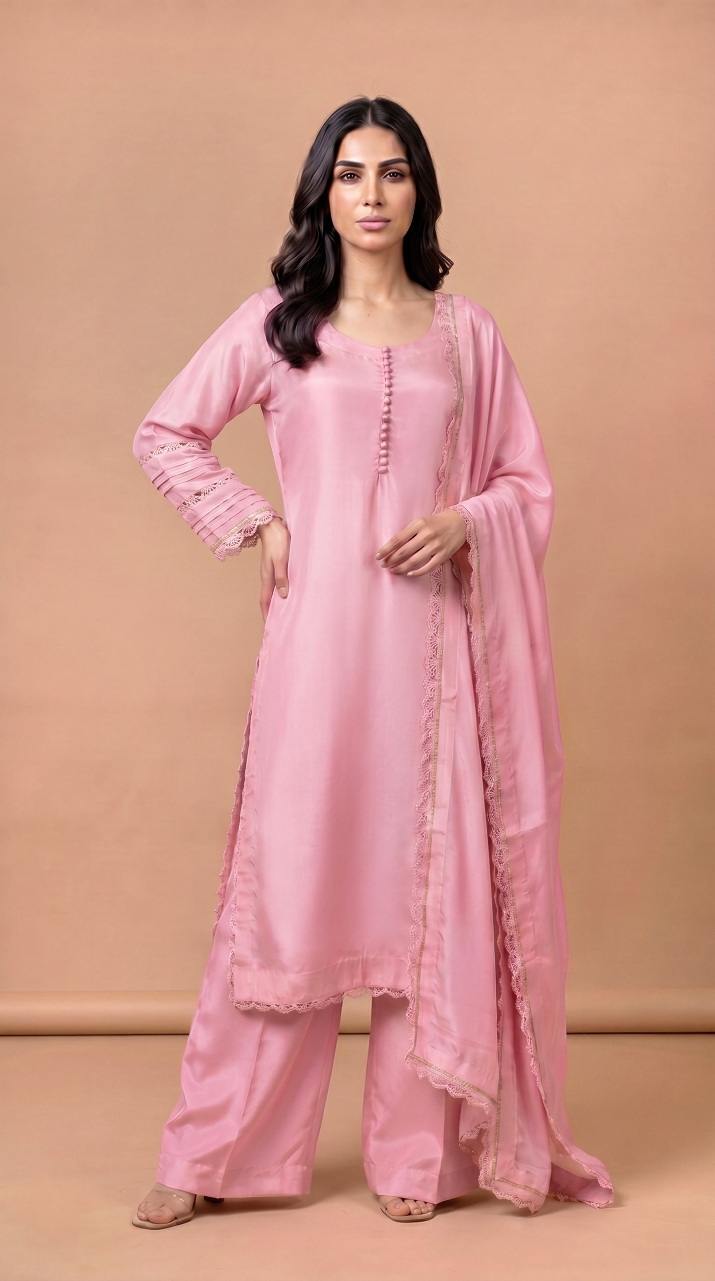 PINK BLUSH 3PC - 3/4 WEEKS DELIVERY