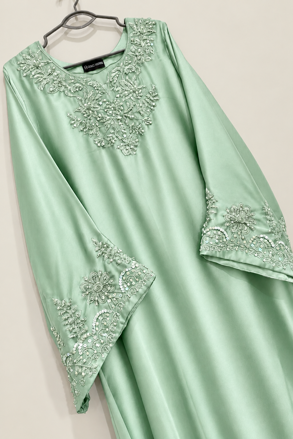 KAFTAN 3PC EMBROIDERED-DELIVERY3 WEEKS
