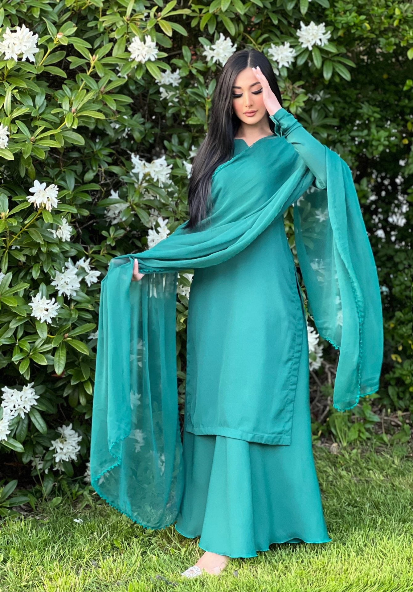 izzza 3pc georgette-immediate delivery