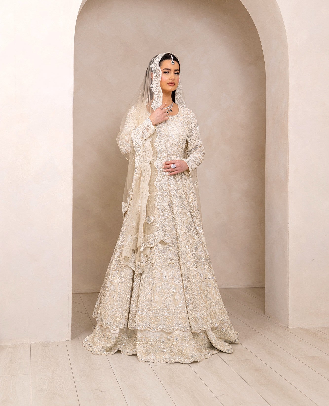 BRIDAL IVORY DRESS-2/3 MONTHS DELIVERY