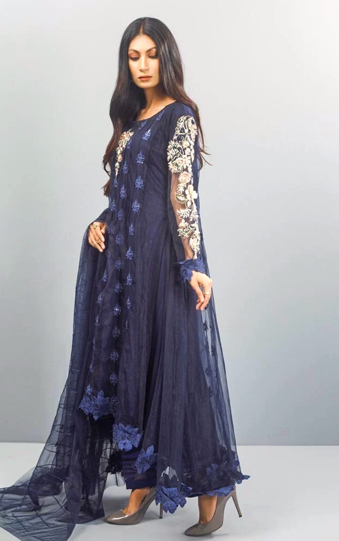 izzza maxi net dress-more colours immediate delivery