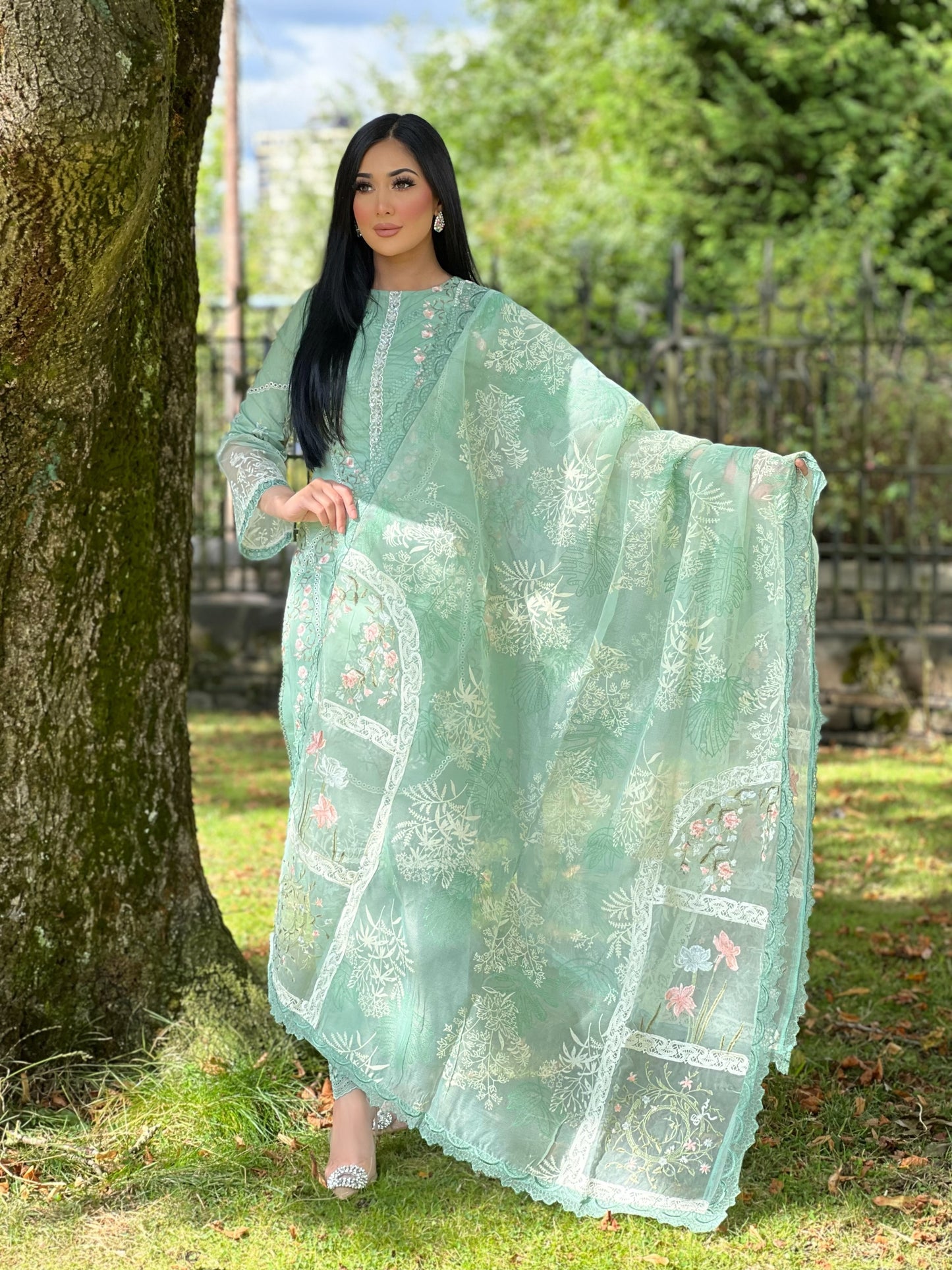 FLORAL MINT 3PC - IMMEDIATE DELIVERY