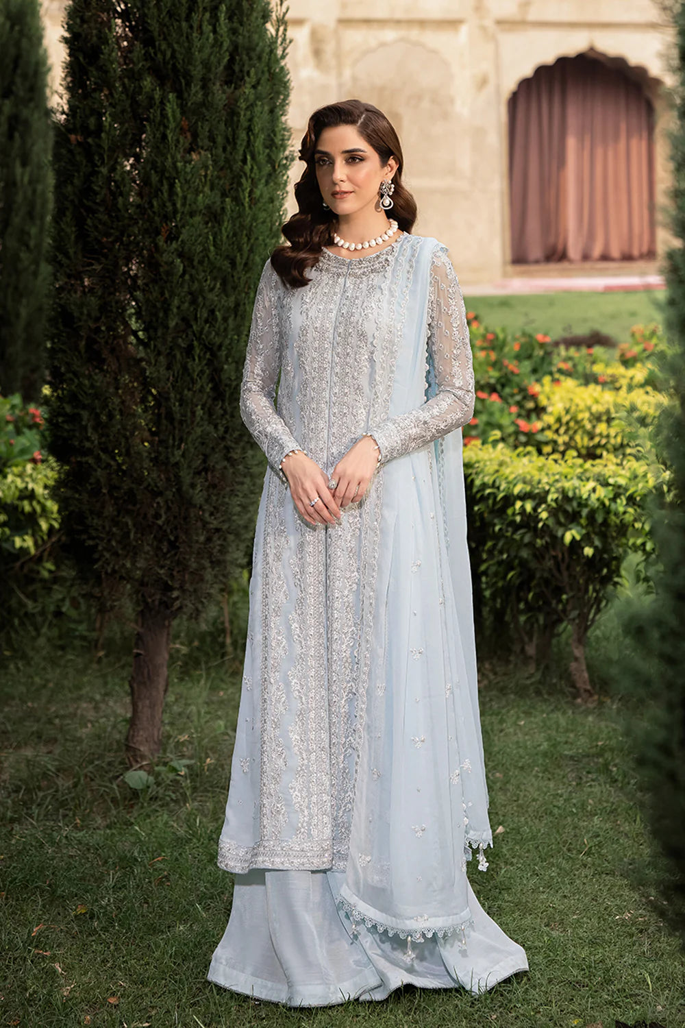 SAPPHIRE 3PC CHIFFON - NEXT DAY DELIVERY OPTION