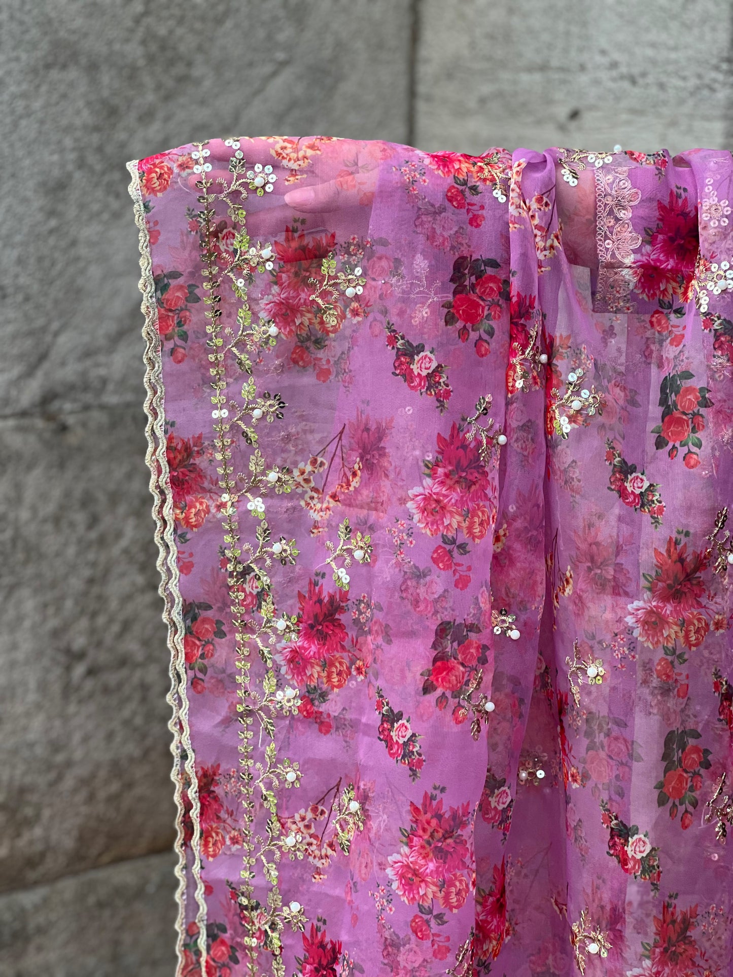 PINK FLORAL 3PC - IMMEDIATE DELIVERY