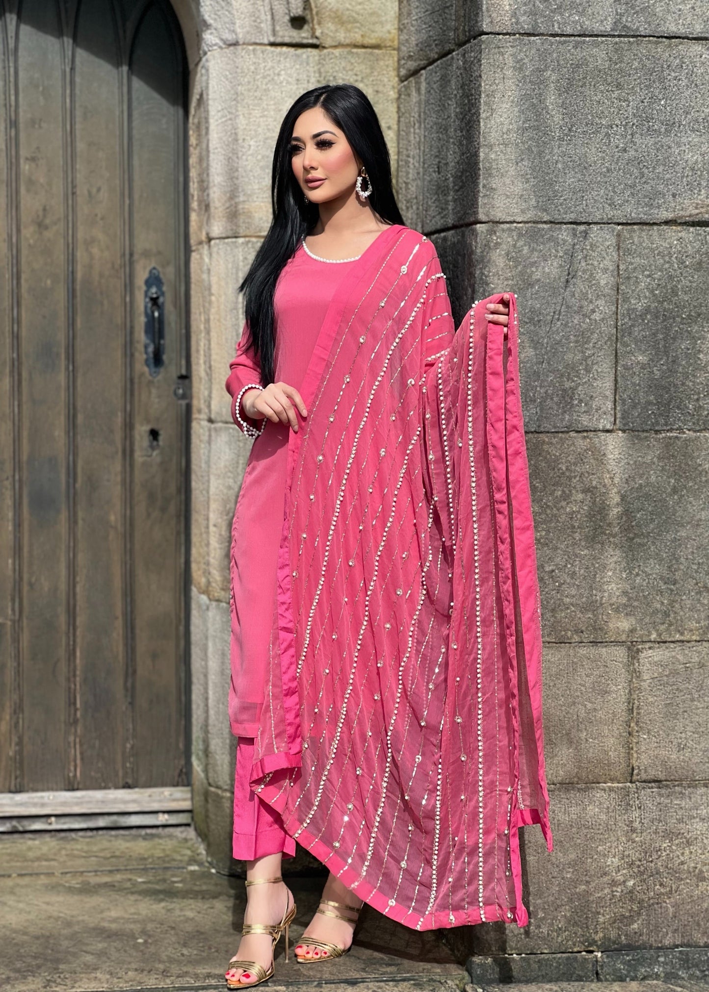 PINK 3PC PEARL - IMMEDIATE DELIVERY