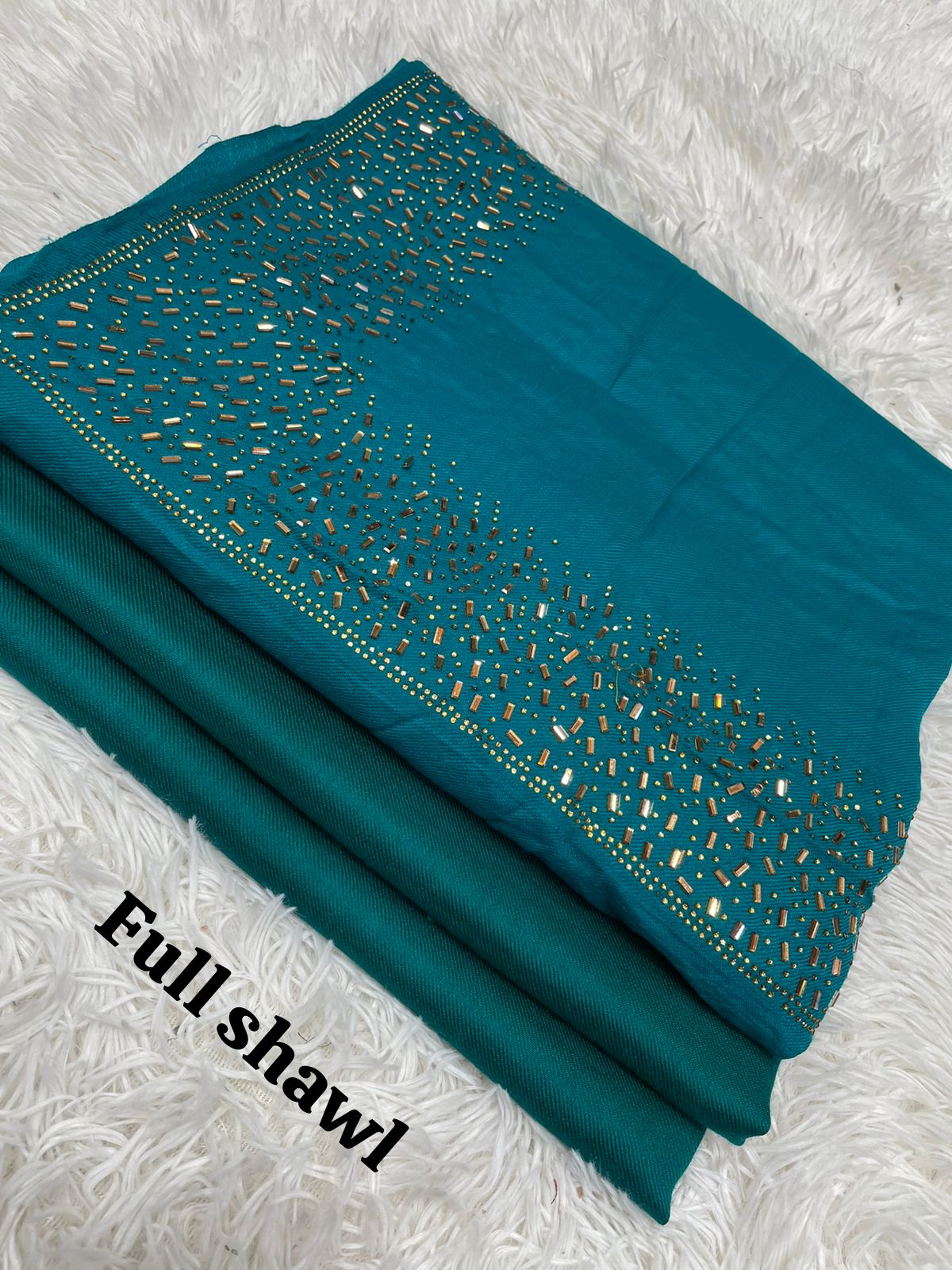 PASHMINA 3PC UNSTICHED WINTER WEAR - DELIVERY NOV