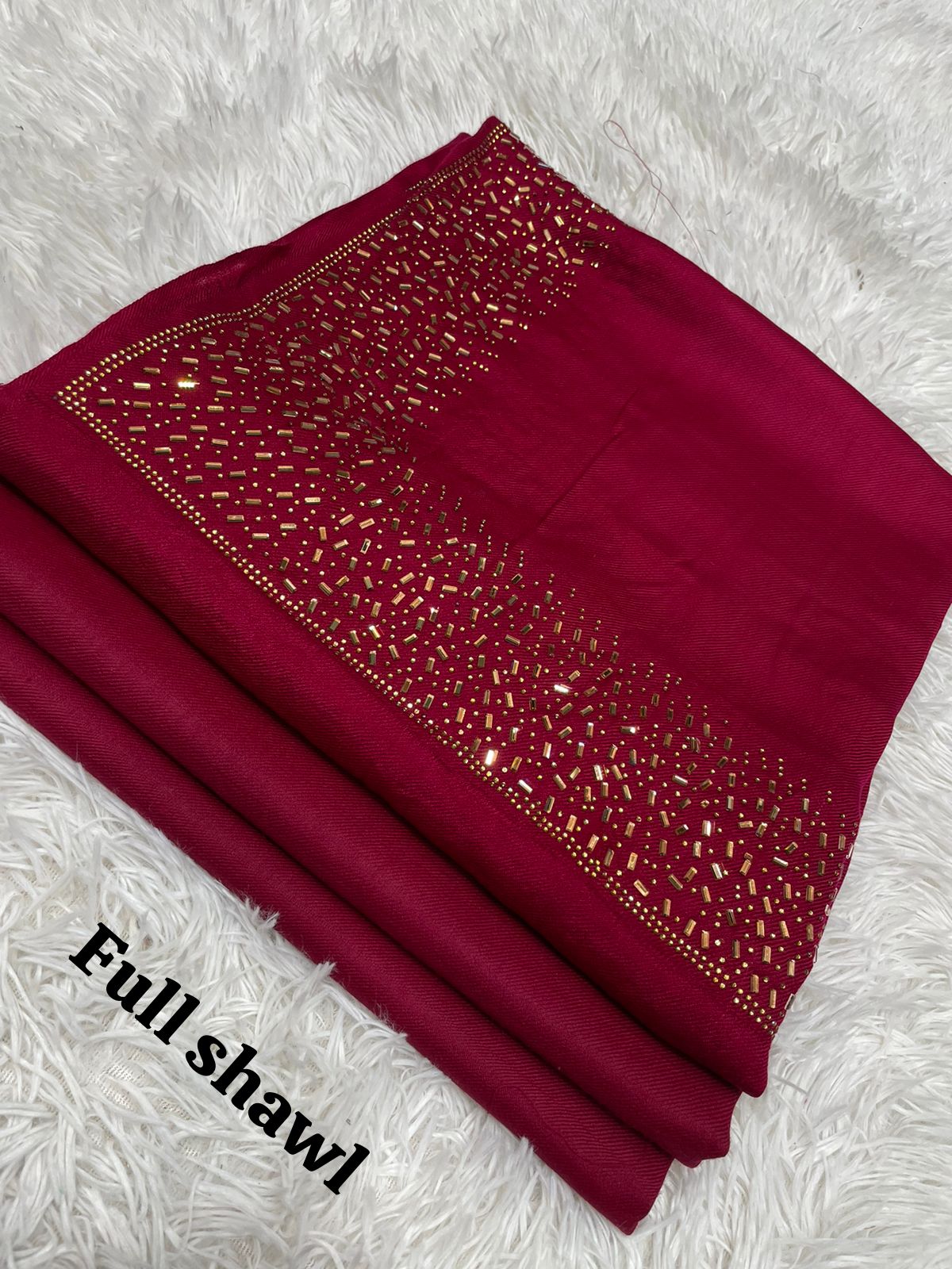 PASHMINA 3PC UNSTICHED WINTER WEAR-DELIVERY NOV