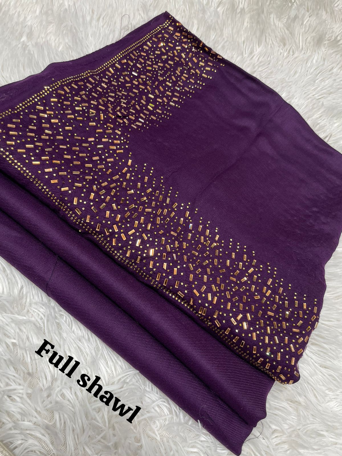 PASHMINA 3PC UNSTICHED WINTER WEAR - DELIVERY NOV