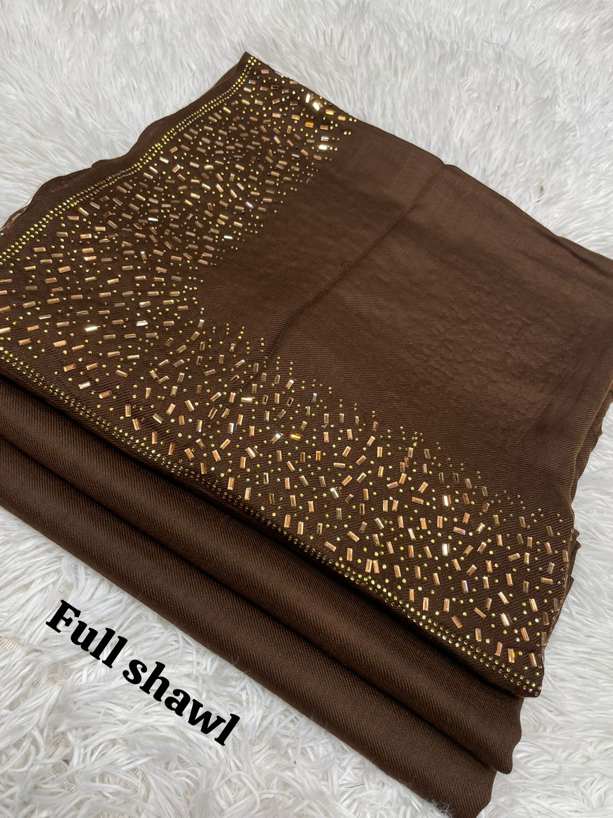 PASHMINA 3PC UNSTITCHED WINTER WEAR-DELIVERY NOV