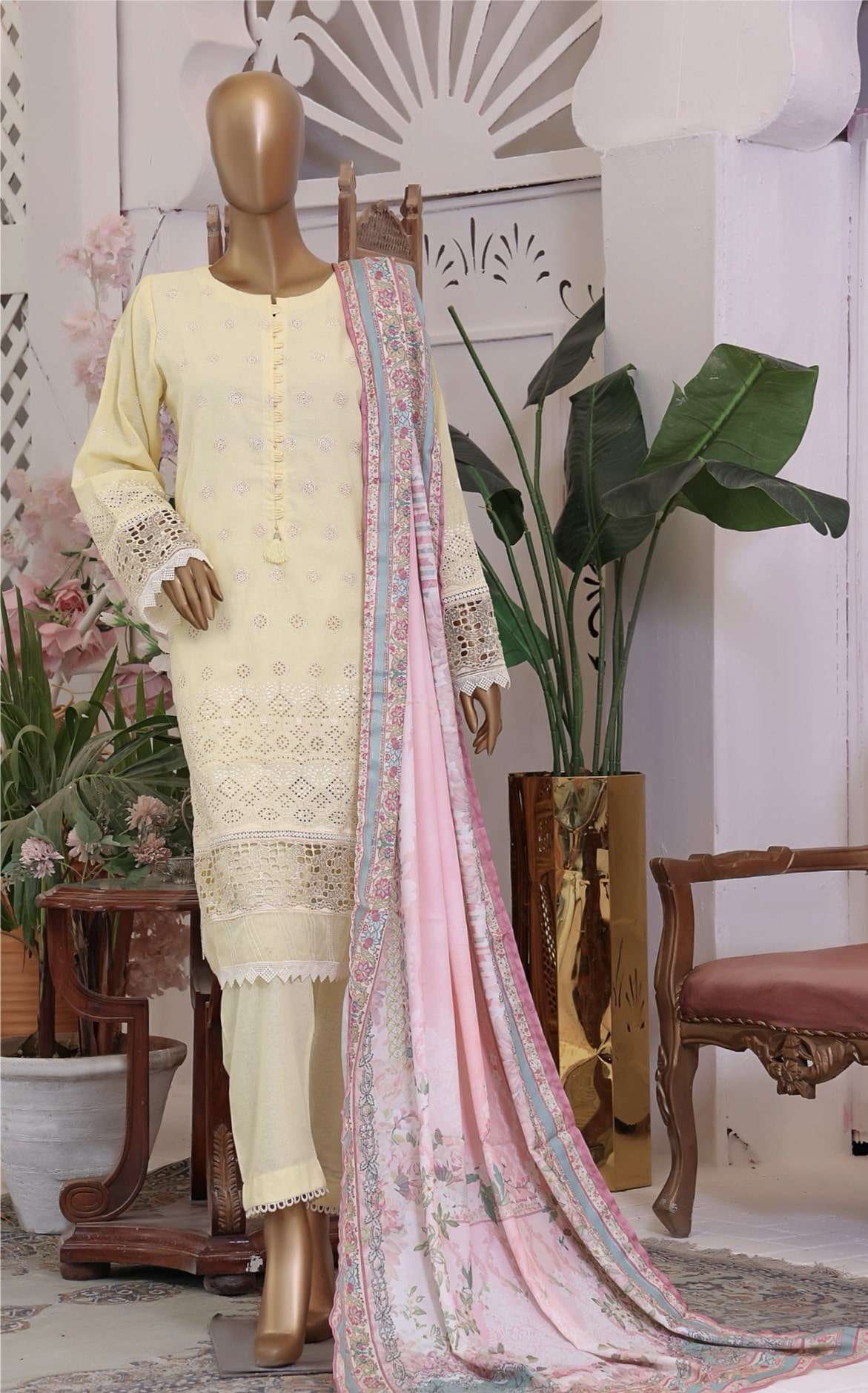 sadabahar 3pc summer wear-immediate delivery