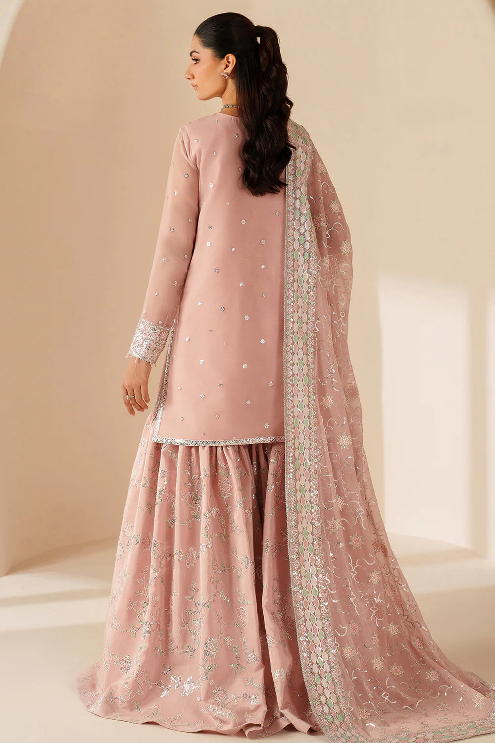SERENE 3PC GHARARA - PRE ORDER 6 WEEKS DELIVERY