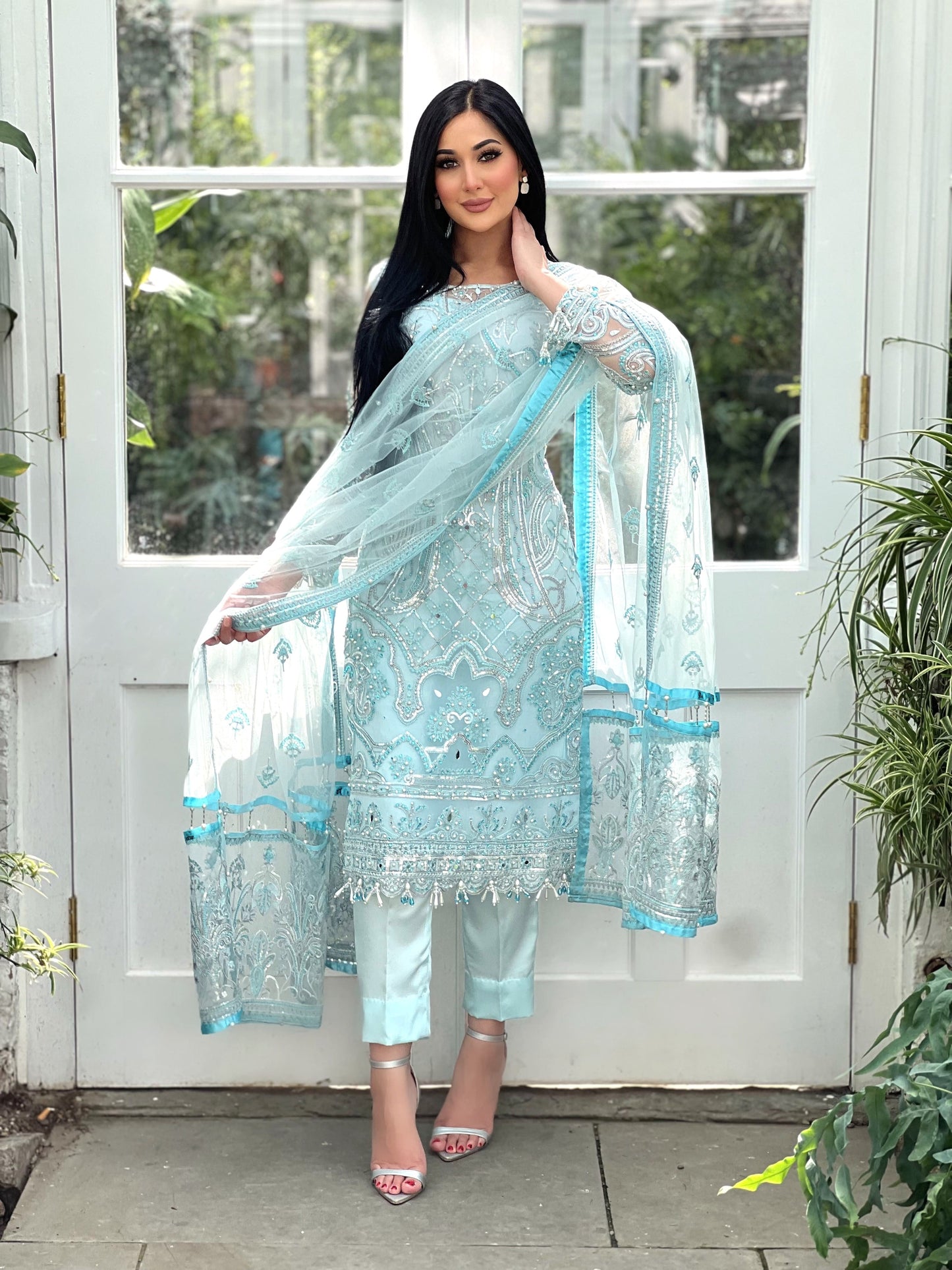 PEARL BLUE 3PC - IMMEDIATE DELIVERY