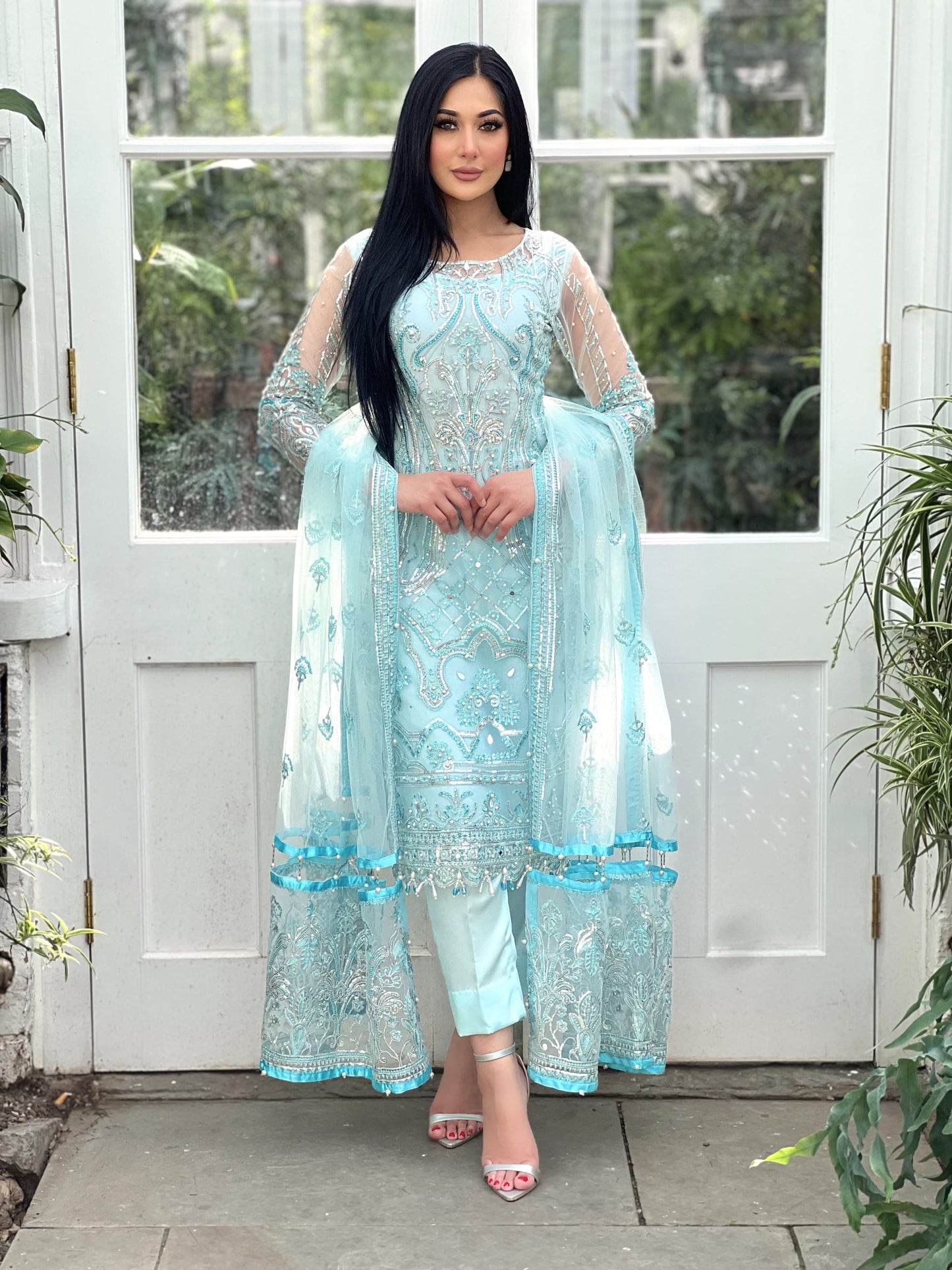 PEARL BLUE 3PC - IMMEDIATE DELIVERY