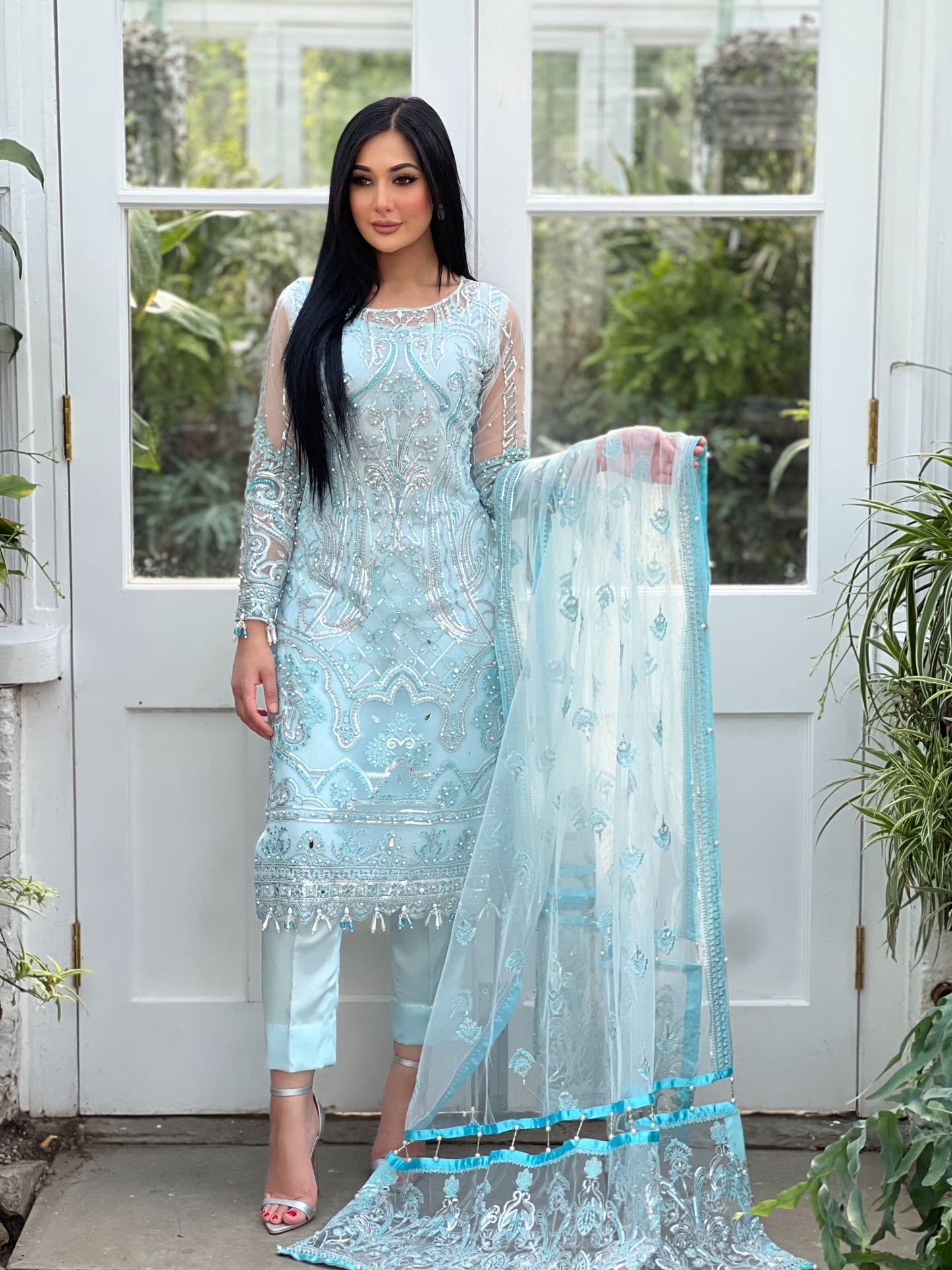 PEARL BLUE 3PC - IMMEDIATE DELIVERY