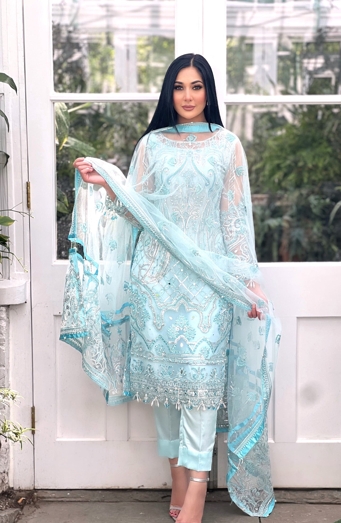 PEARL BLUE 3PC - IMMEDIATE DELIVERY