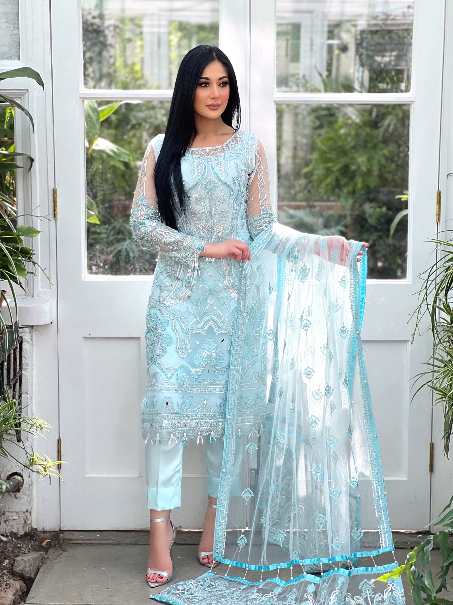 PEARL BLUE 3PC - IMMEDIATE DELIVERY