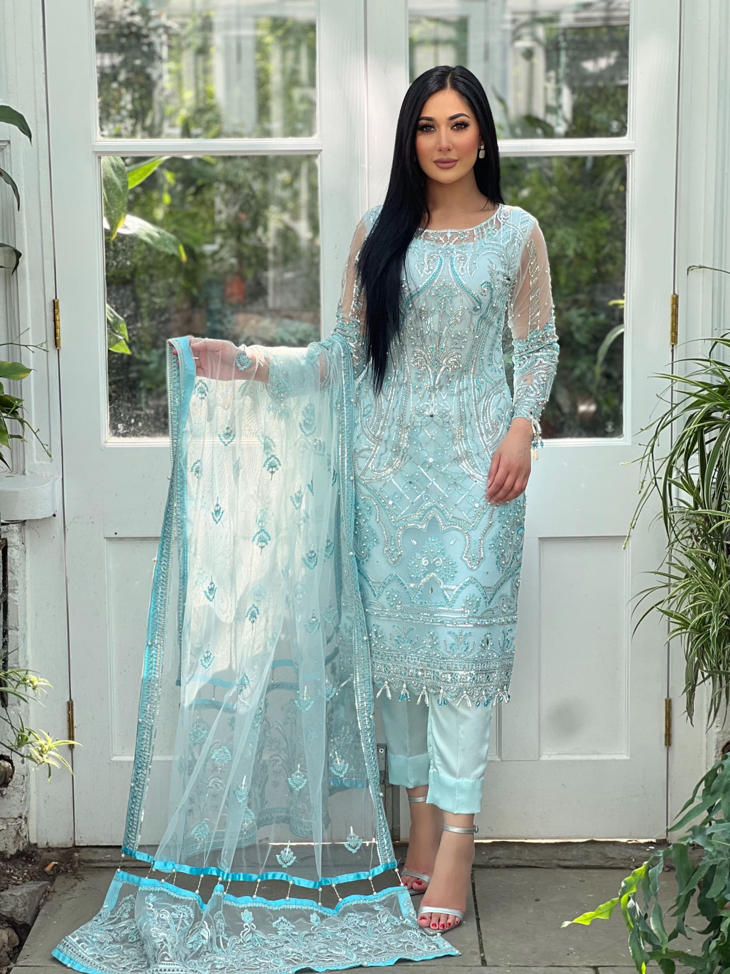 PEARL BLUE 3PC - IMMEDIATE DELIVERY