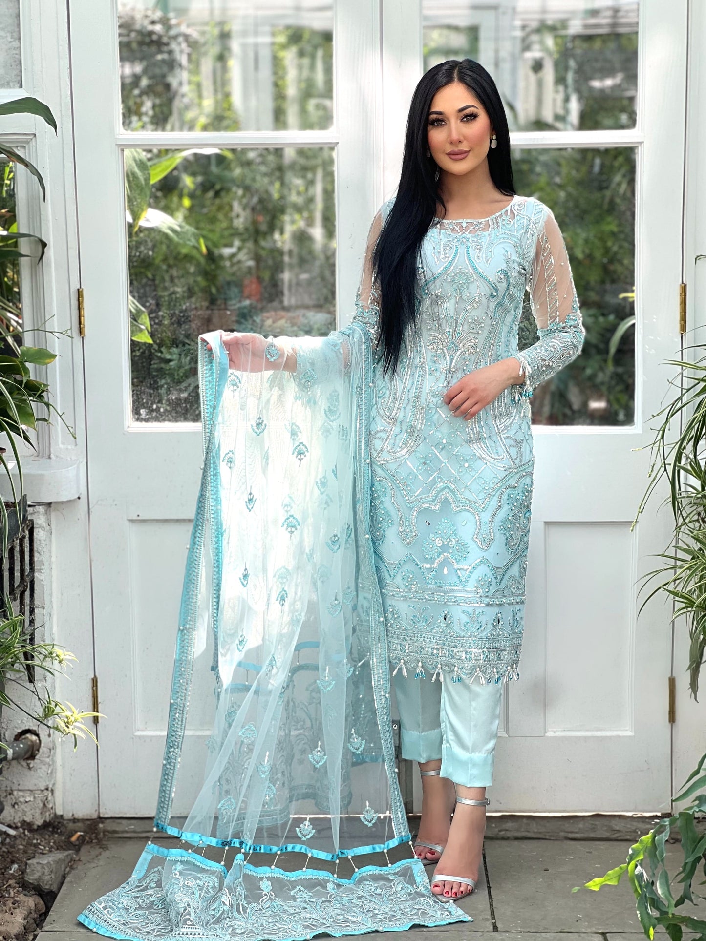 PEARL BLUE 3PC - IMMEDIATE DELIVERY