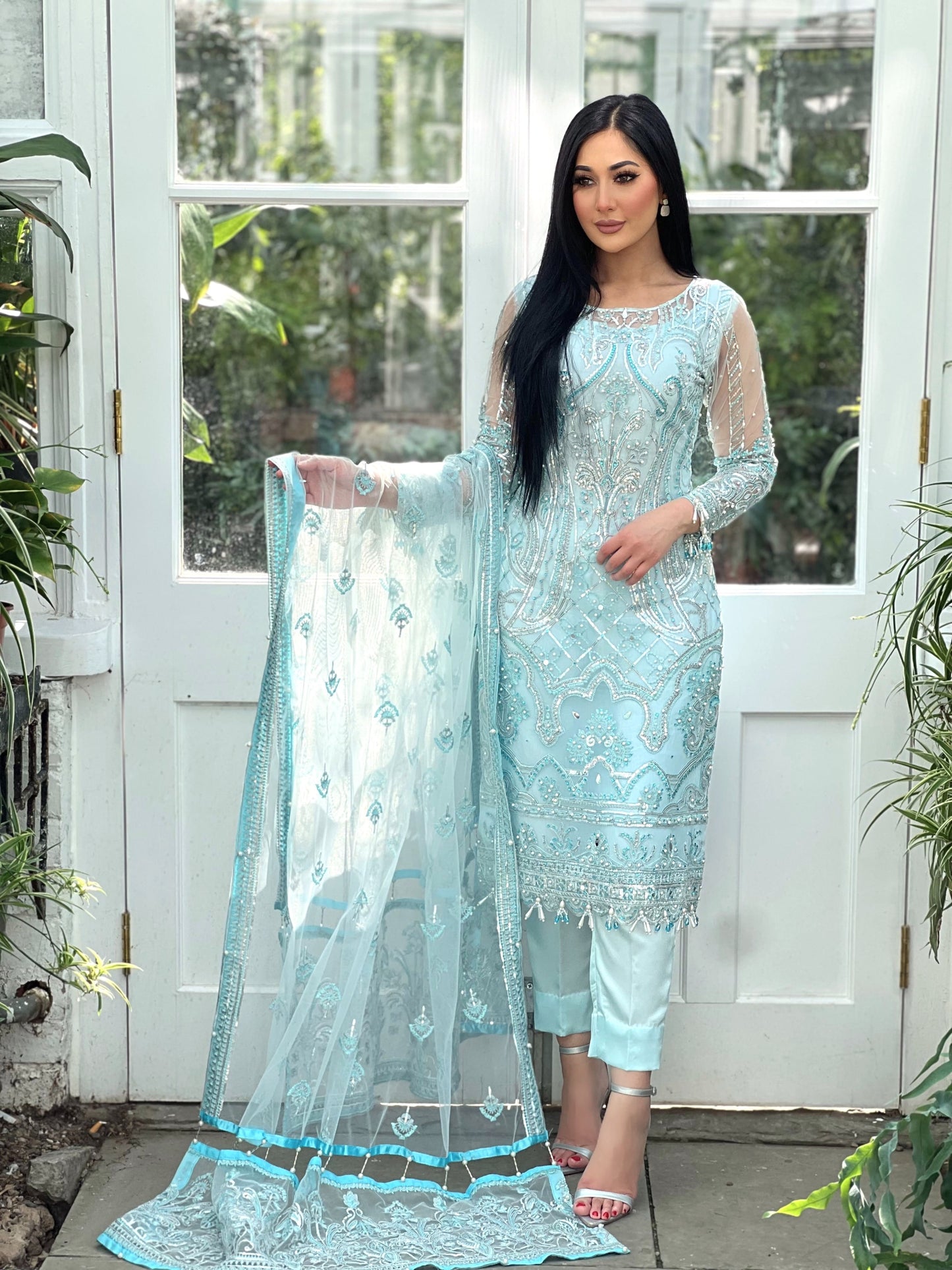 PEARL BLUE 3PC - IMMEDIATE DELIVERY