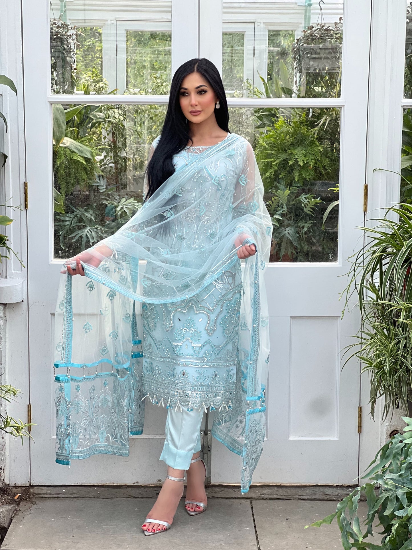 PEARL BLUE 3PC - IMMEDIATE DELIVERY