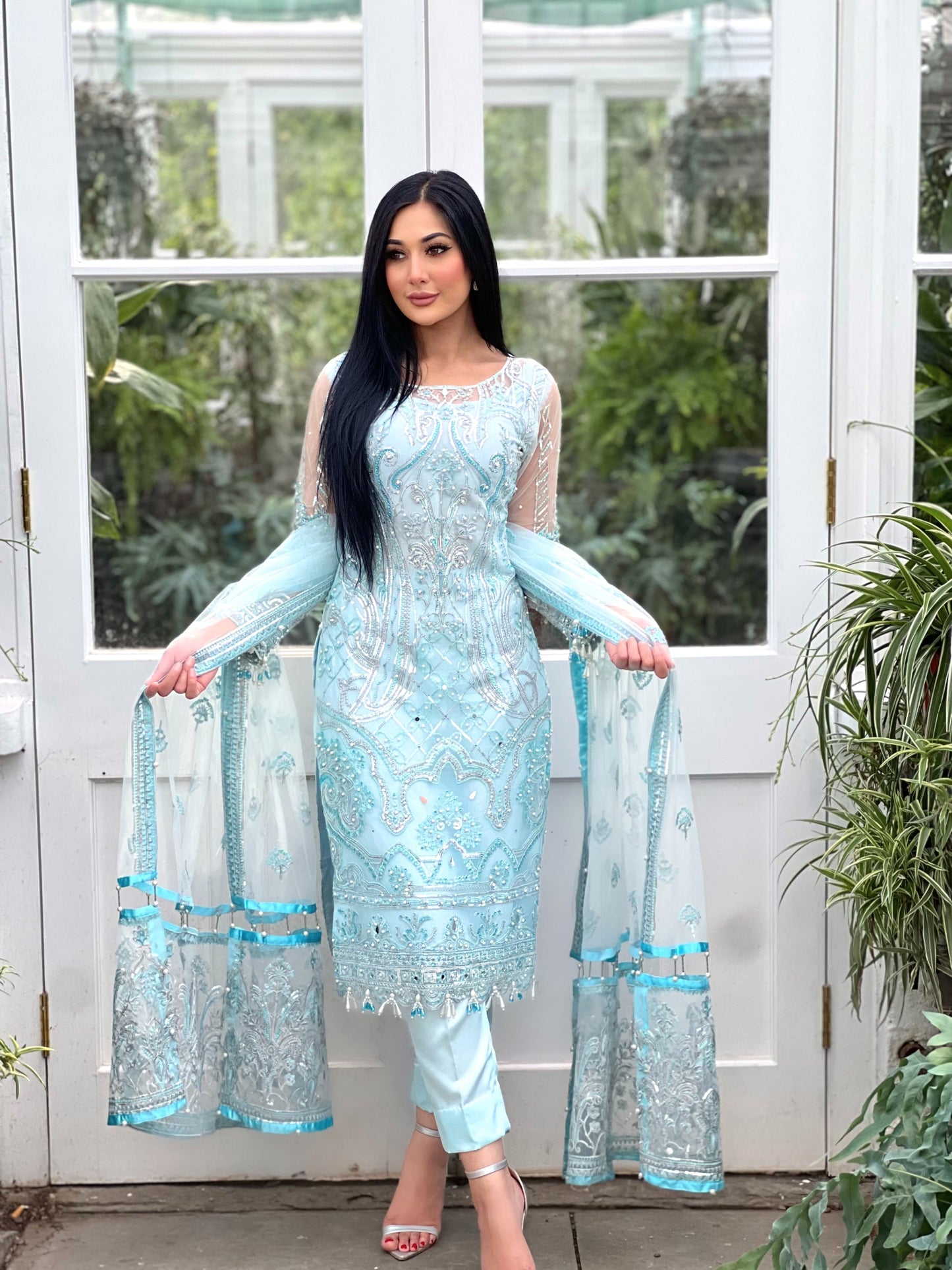 PEARL BLUE 3PC - IMMEDIATE DELIVERY