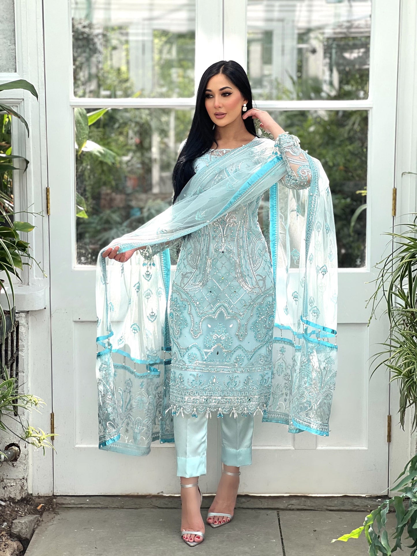 PEARL BLUE 3PC - IMMEDIATE DELIVERY