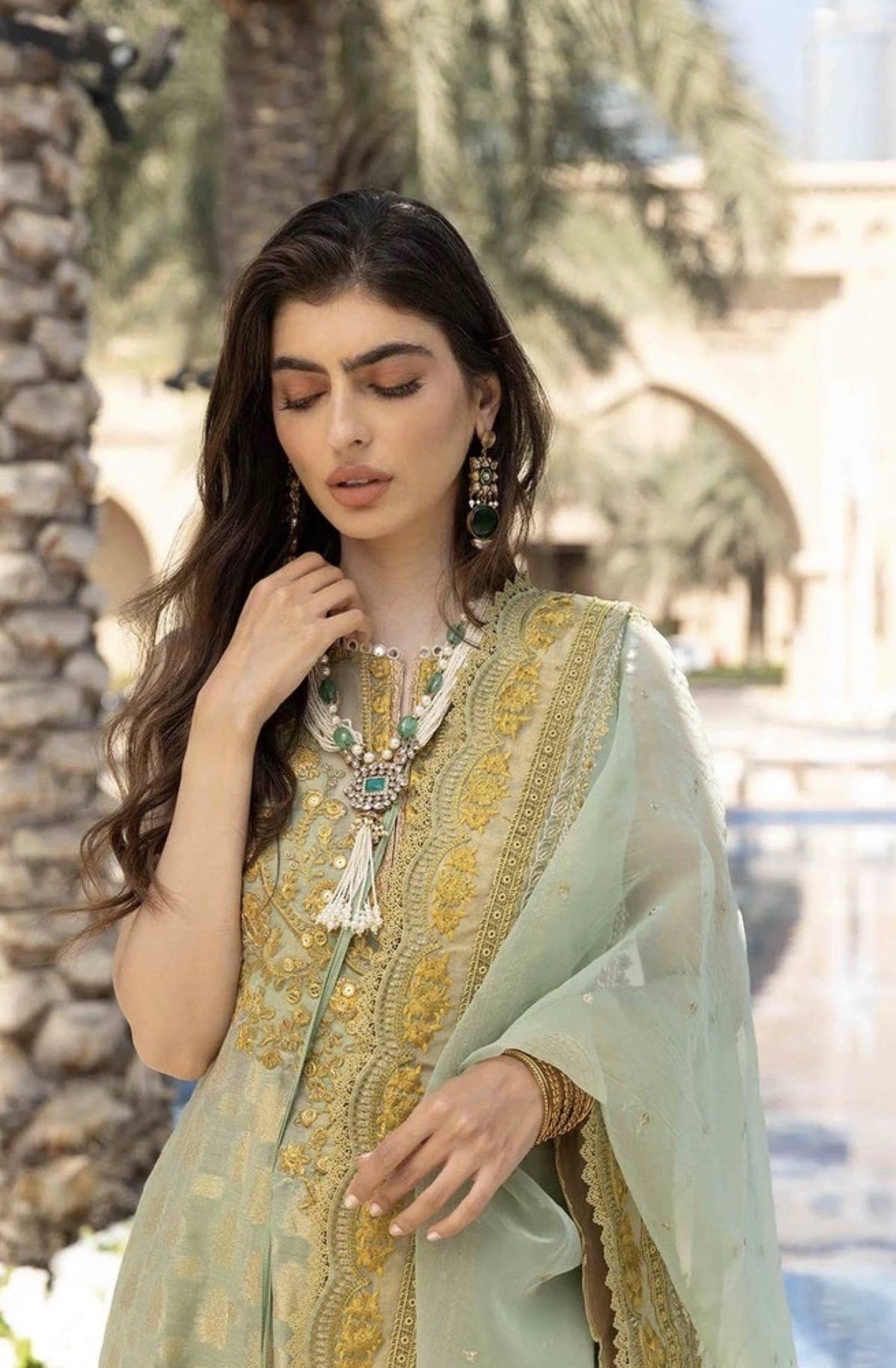 sobia nazir 3pc luxury lawn 15A-immediate delivery